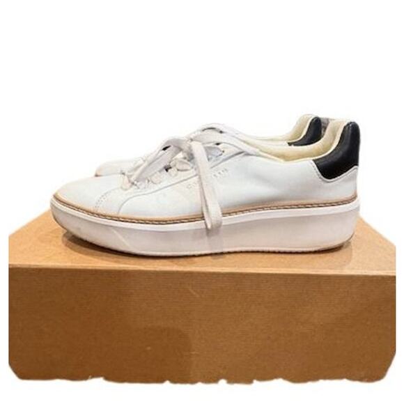 Cole Haan Shoes - Cole Haan Women’s GrandPro Topspin Sneakers in Ivory & Black – Size 6